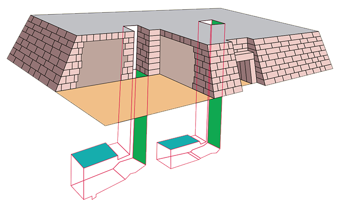 Mastaba - struktura mastaby